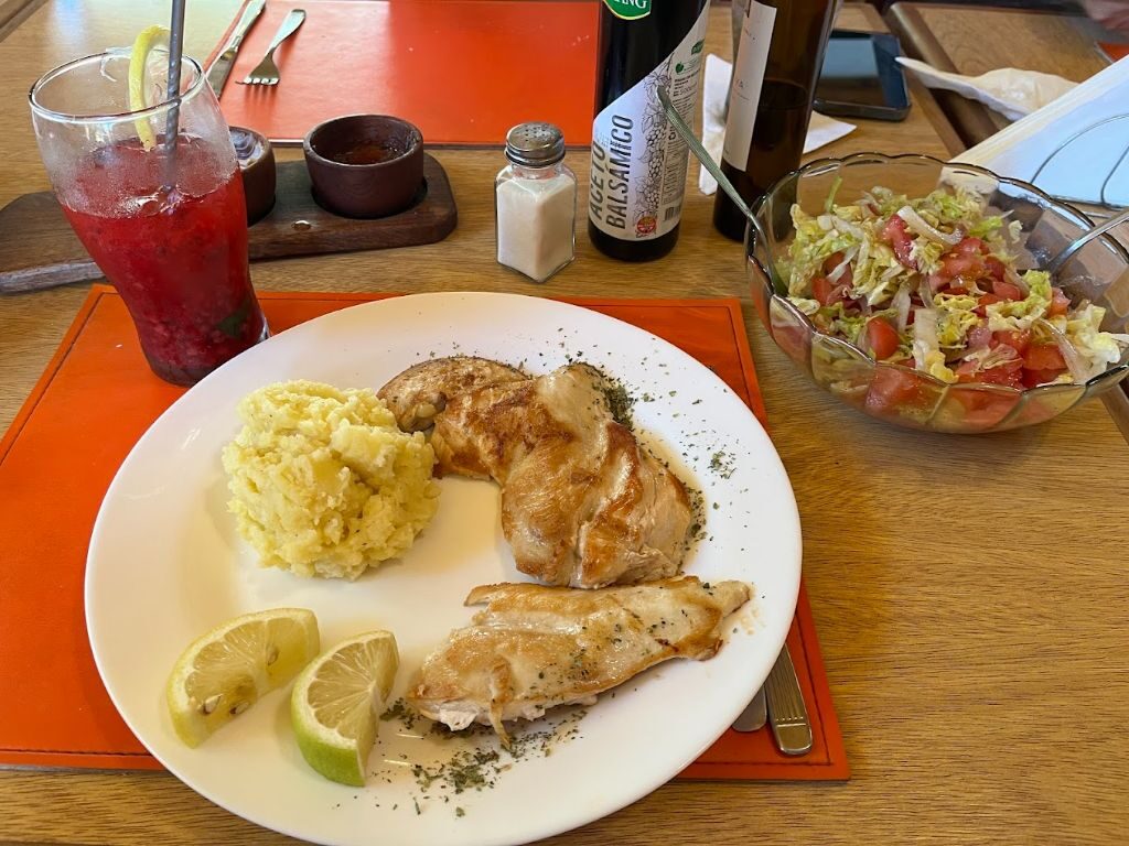 Pollo con puré