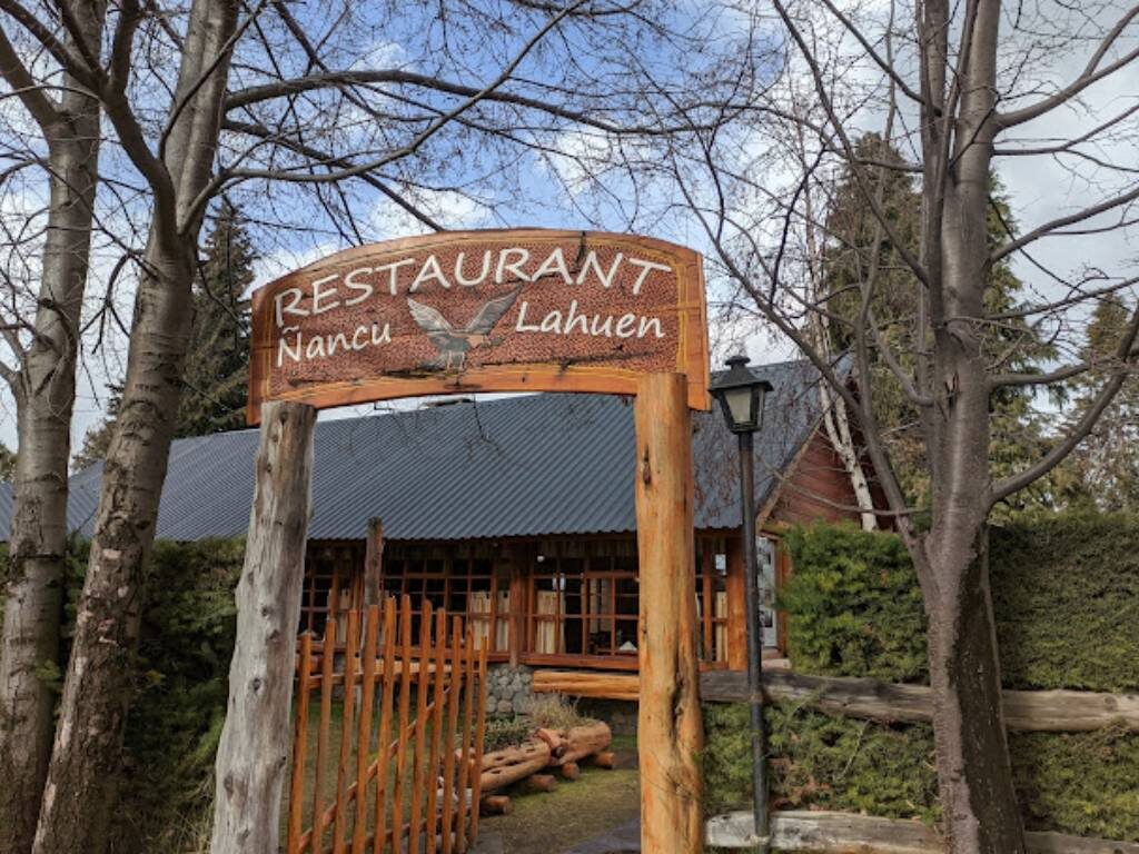 La entrada del restaurant Ñancu Lahuen
