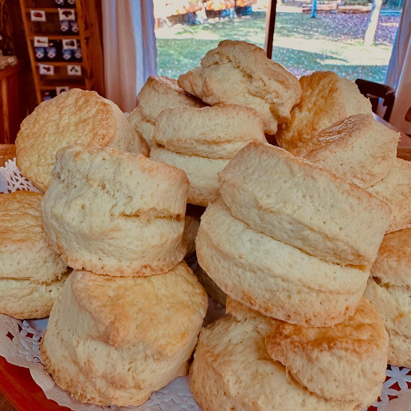 Scones recién horneados